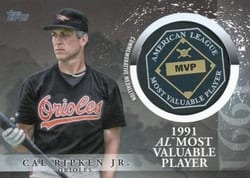 2023 Topps Update MVP Medallions Cal Ripken Jr. #MVP-CR card