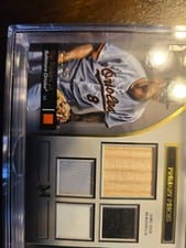 2024 Topps Museum Collection Single Player Primary Pieces Quad Relics Cal Ripken Jr. #SPPQ-CRJ card