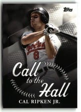 2025 Topps Call to the Hall Cal Ripken Jr. #CTH-5 card
