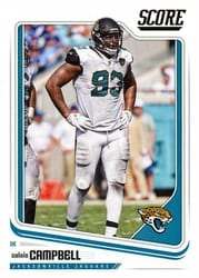2018 Score Base Set Calais Campbell #152 card
