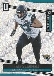 2019 Panini Unparalleled Base Set Calais Campbell #66 card