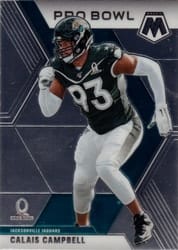 2020 Panini Mosaic Base Set Calais Campbell #255 card