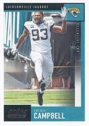 2020 Score Base Set Calais Campbell #113 card