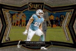 2024 Panini Select Base Set Calais Campbell #414 card