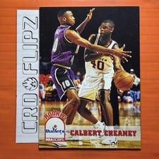 1993-94 Hoops Base Set Calbert Cheaney #416 card
