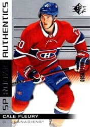 2019-20 SP Base Set Cale Fleury #108 card