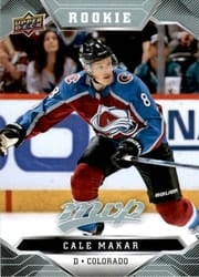 2019-20 Upper Deck MVP Base Set Cale Makar #247 card