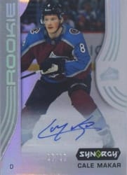 2019-20 Upper Deck Synergy Base Set Cale Makar #91 card