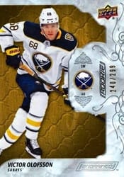 2019-20 Upper Deck Trilogy Base Set Cale Makar #81 card