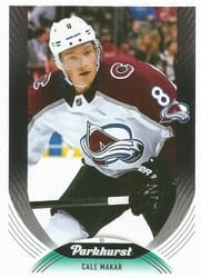 2020-21 Parkhurst Base Set Cale Makar #253 card