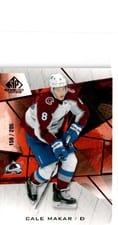 2021 SP Game Used Cale Makar #8 card