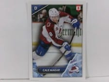 2021 Topps NHL Sticker Cale Makar #174 card