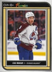 2022-23 O-Pee-Chee OPC Premier Cale Makar #P-11 card