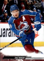2022-23 Upper Deck Base Set Cale Makar #49 card