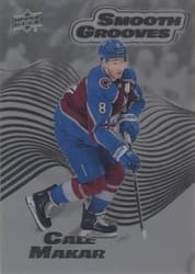 2022-23 Upper Deck Smooth Grooves Cale Makar #SG11 card