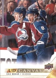 2022-23 Upper Deck UD Canvas Cale Makar #C22 card
