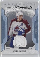 2023-24 Upper Deck Artifacts NHL Remnants Cale Makar #NR-CM card