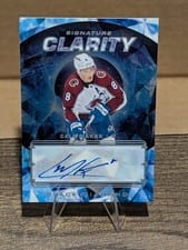 2024-25 Upper Deck Black Diamond Signature Clarity Cale Makar #SC-MA card