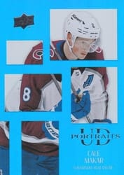 2024-25 Upper Deck UD Portraits Cale Makar #P31 card