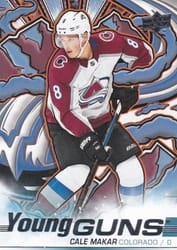 2024-25 Upper Deck Young Guns Renewed (Series Two) Cale Makar #493 card