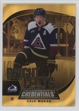 2025-26 Upper Deck Credentials Bright Cellys Cale Makar #BC-8 card