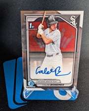 2024 Bowman Draft Chrome Prospect Autographs Caleb Bonemer #CPA-CBO card