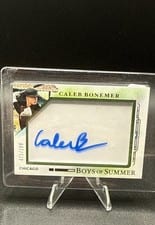 2025 Panini Boys of Summer Jumbo Acetate Signatures Caleb Bonemer #12 card