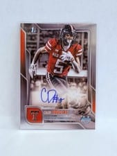 2025 Bowman University Chrome Chrome Prospect Autographs Caleb Douglas #BCA-CD card