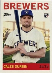 2025 Topps Archives Base Set Caleb Durbin #85 card
