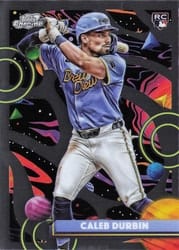 2025 Topps Cosmic Chrome Base Set Caleb Durbin #197 card