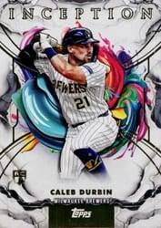 2025 Topps Inception Base Set Caleb Durbin #67 card