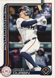 2025 Topps Pro Debut Base Set Caleb Durbin #PD-160 card