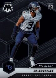 2021 Panini Mosaic Base Set Caleb Farley #258 card