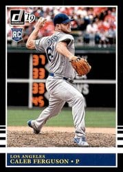 2019 Donruss Base Set Caleb Ferguson #245 card