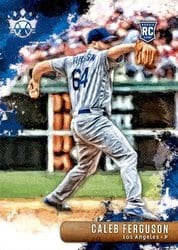 2019 Panini Diamond Kings Base Set Caleb Ferguson #131 card