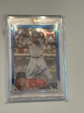 2023 Topps Chrome Rookie Autographs Caleb Hamilton #RA-CHA card