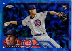 2023 Topps Chrome Sapphire Edition Base Set Caleb Kilian #69 card