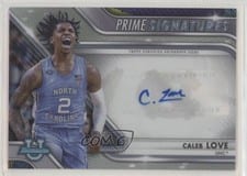 2022-23 Bowman University Chrome Prime Chrome Signatures Caleb Love #PCS-CLO card