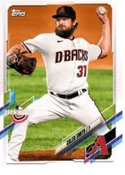 2021 Topps Opening Day Base Set Caleb Smith #195 card