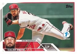 2023 Topps 1st Edition Base Set Caleb Smith #191 card