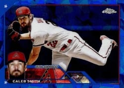 2023 Topps Chrome Sapphire Edition Base Set Caleb Smith #191 card