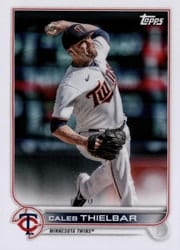 2022 Topps Mini Base Set Caleb Thielbar #US191 card
