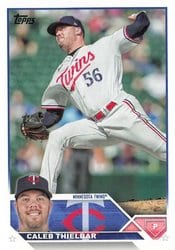 2023 Topps Update Base Set Caleb Thielbar #US258 card