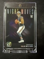 2024 Clearly Donruss Night Moves Caleb Williams #17 card