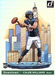 2024 Donruss Downtown Caleb Williams #21 card