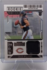 2024 Panini Contenders Rookie Ticket Swatch Caleb Williams #RTS-CWS card