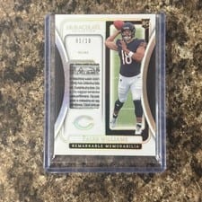 2024 Panini Immaculate Collection Remarkable Memorabilia Caleb Williams #1 card