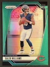 2024 Panini Prizm Caleb Williams Green #301 card
