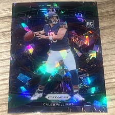2024 Panini Prizm Fireworks Caleb Williams #25 card