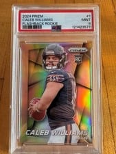 2024 Panini Prizm Flashback Rookie Caleb Williams #1 card